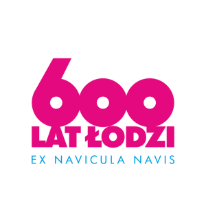 logo 600 lat Łodzi
