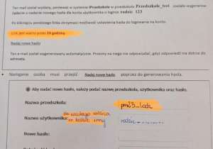 Strona logowania do iPrzedszkola