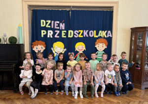 Grupa 2 biorąca udział w dniu przedszkolaka