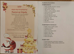 Akcja charytatywna "Podziel się Wigilią"
