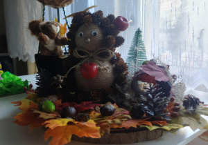 Praca konkursowa "Jeż - dziki zwierz"