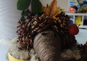 Praca konkursowa "Jeż - dziki zwierz"