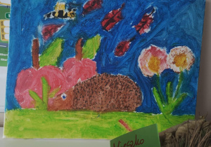 Praca konkursowa "Jeż - dziki zwierz"