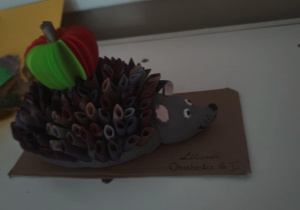 Praca konkursowa "Jeż - dziki zwierz"