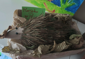 Praca konkursowa "Jeż - dziki zwierz"