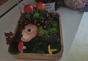 Praca konkursowa "Jeż - dziki zwierz"