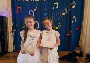 Duet z Przedszkola Sióstr Felicjanek zajął I miejsce