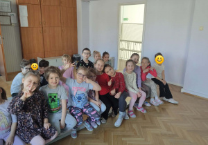 Dzieci z grupy 4 na konkursie matematycznym "Matematyczne Asy"